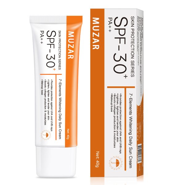 Whitening sunscreen whole body isolation UV protection skin SPF30 portable