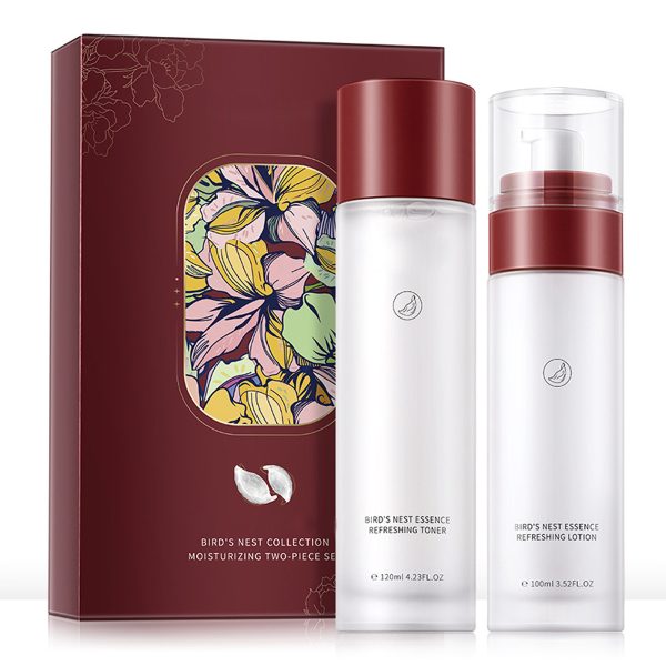 Bird's Nest Refreshing Moisturizing Milk Set